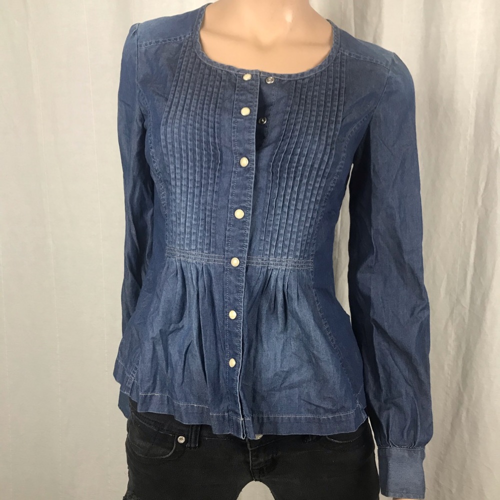 LUCKY BRAND jean shirt